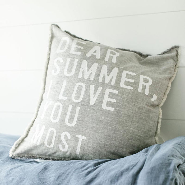 Dear Summer Pillow