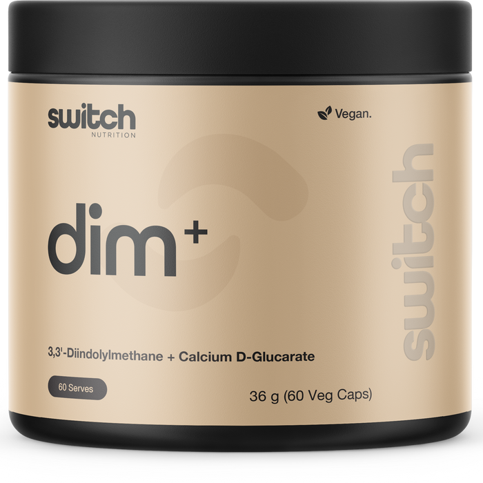 Switch nutrition dim diindolylmethane capsules by Switch nutrition