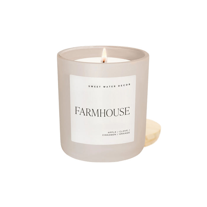 Farmhouse Matte Jar Candle