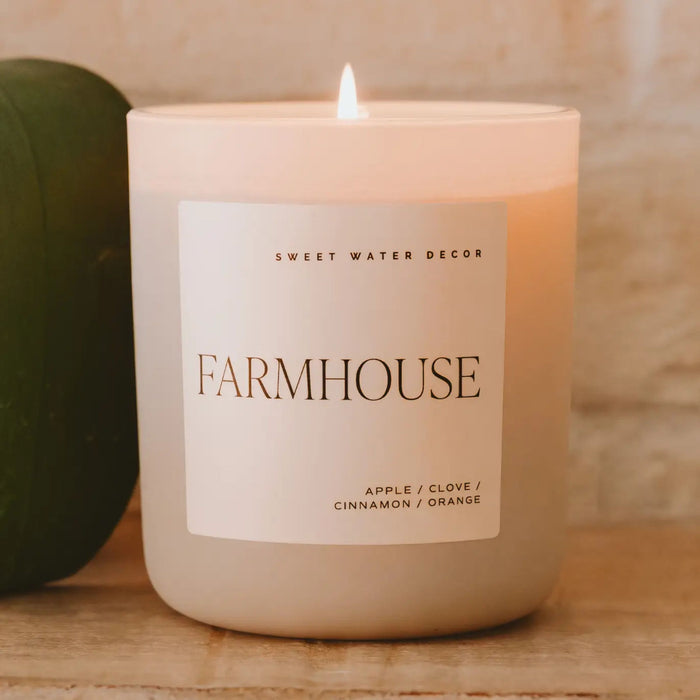 Farmhouse Matte Jar Candle