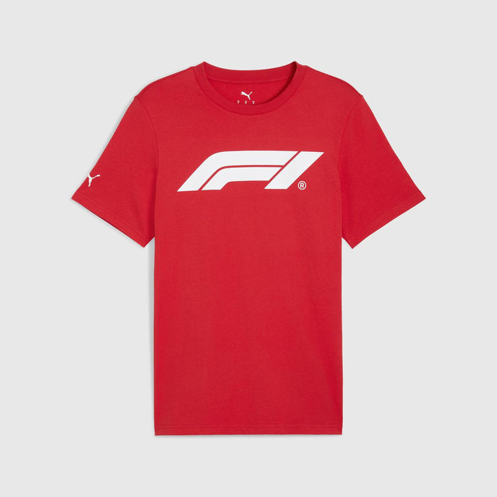 Formula 1 Tech Logo Tee Shirt Red
