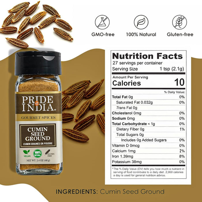 Gourmet Cumin Seed Ground - Pride Of India