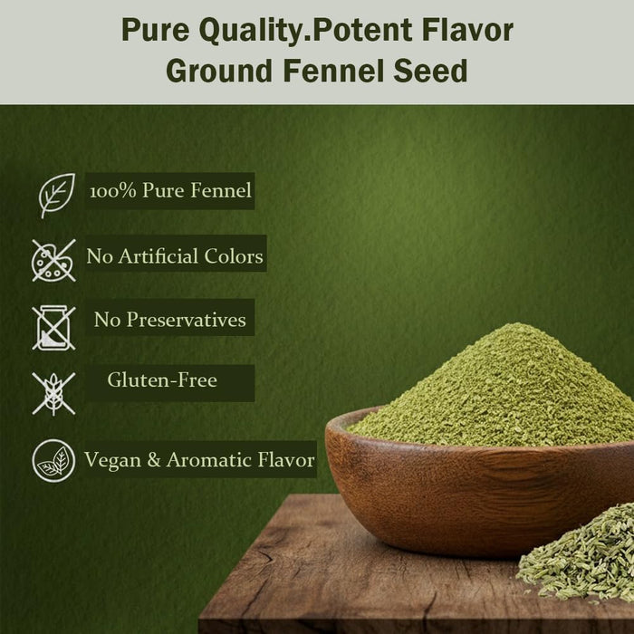 Gourmet Fennel Seed Ground - Pride Of India