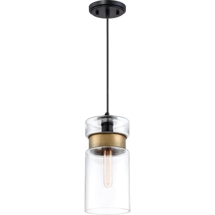 Mystic black pendant light, by Quoizel, for kitchen island or dining