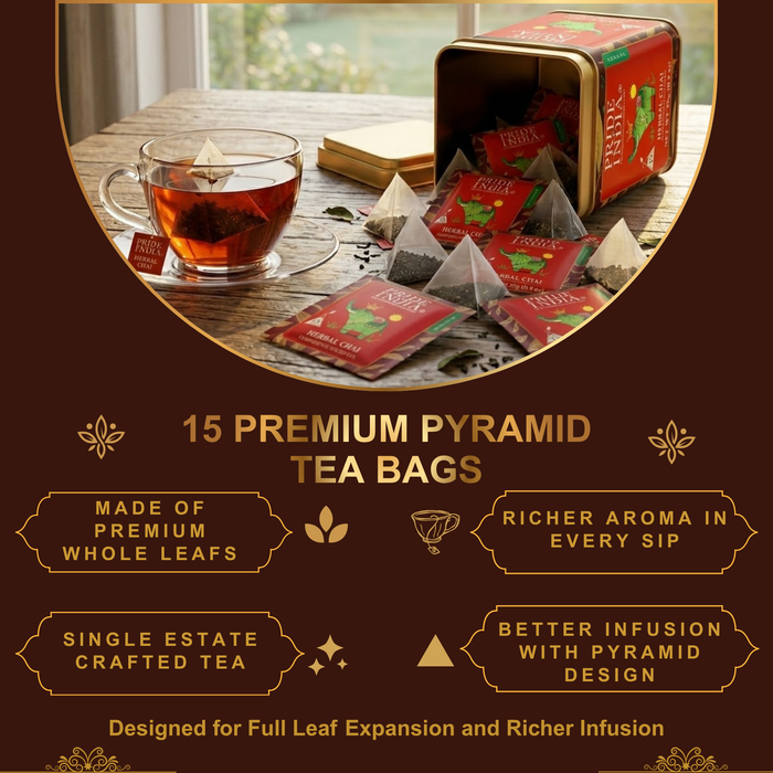 Herbal Chai - Comforting Spiced Tea Bags