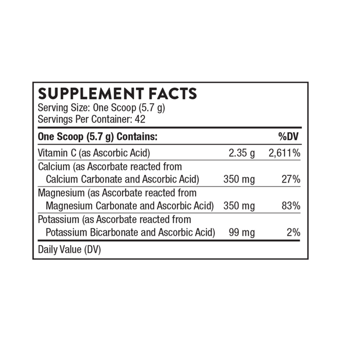 HIGH POTENCY VITAMIN C POWDER