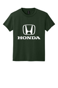 Honda Racing Kids Large Logo Tee Forest Green