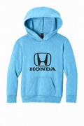 Honda Racing Kids Logo Hoodie Aquatic Blue