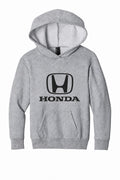 Honda Racing Kids Logo Hoodie Athletic Grey