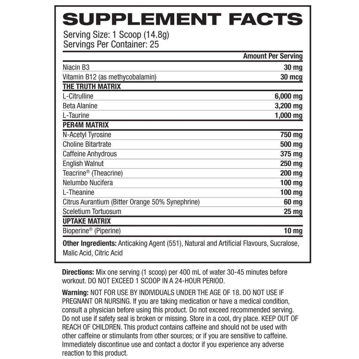 Inspired Labs Dvst8 Pre Workout Powder