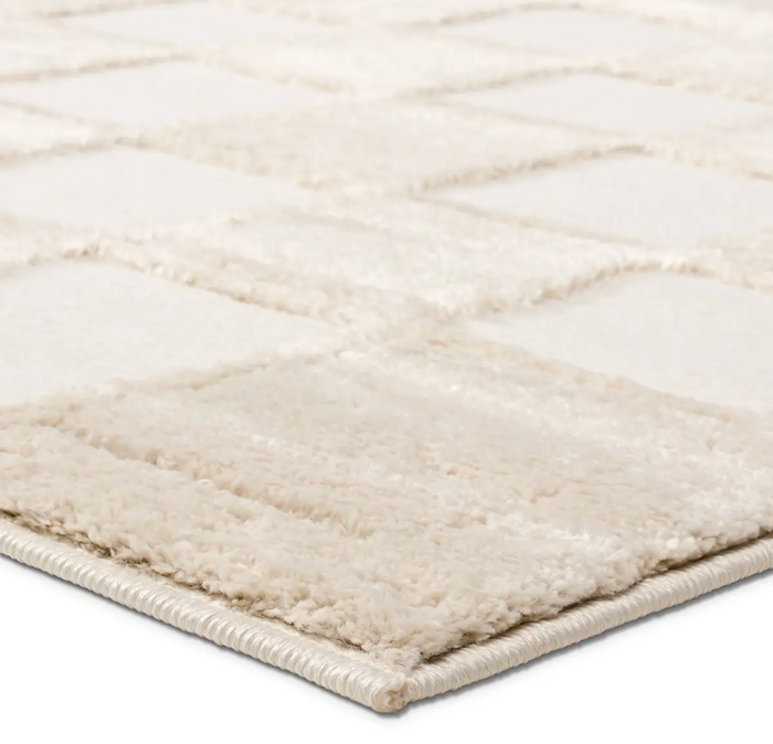 Jaida Rug | Taupe/White