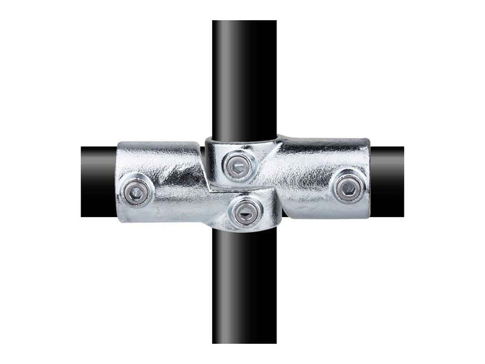 Kupo Pipe Clamp For Tube 48mm, Short Tee Swivel