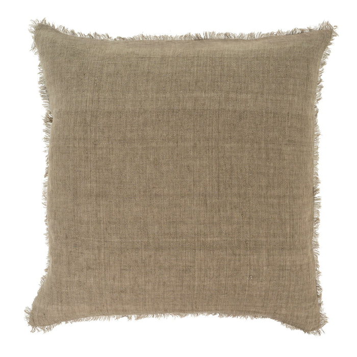 Layna Linen Pillow | Mink