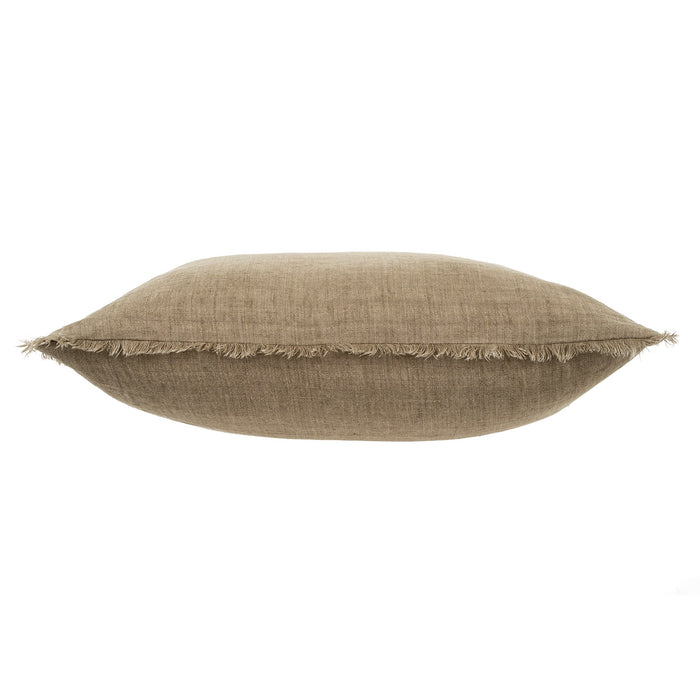 Layna Linen Pillow | Mink