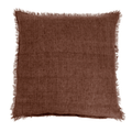 Layna Linen Pillow | Mocha
