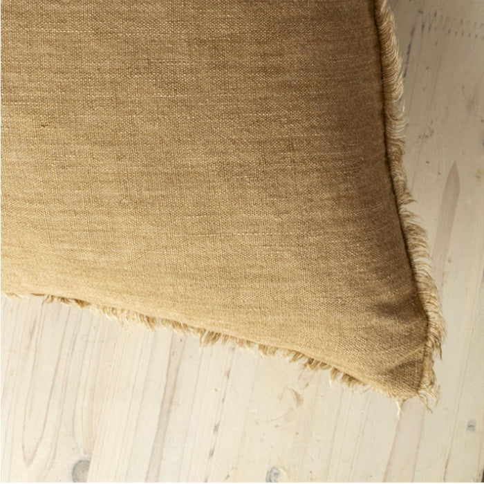 Layna Linen Pillow | Tawny