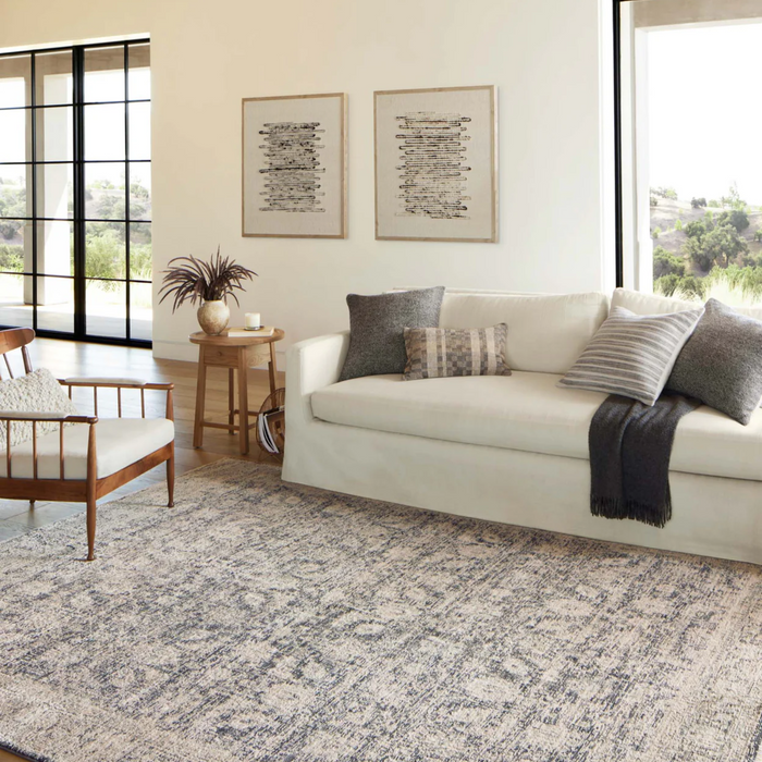 Loloi Alie Rug | Charcoal/Beige
