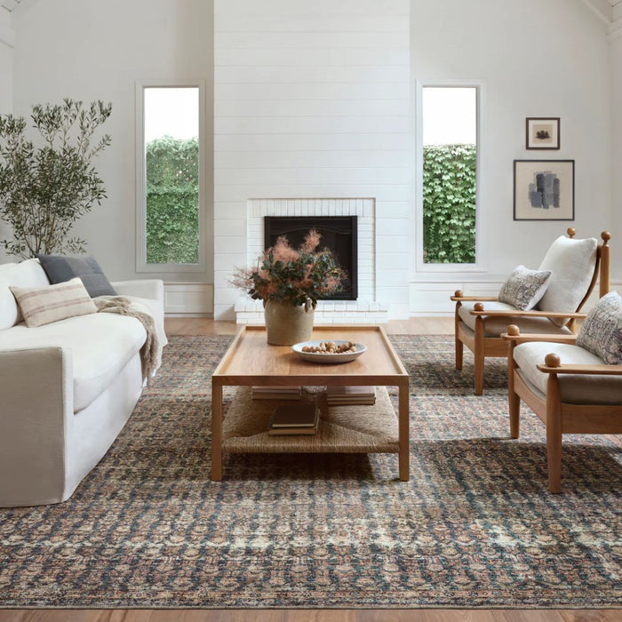 Loloi Billie Rug | Ocean/Brick