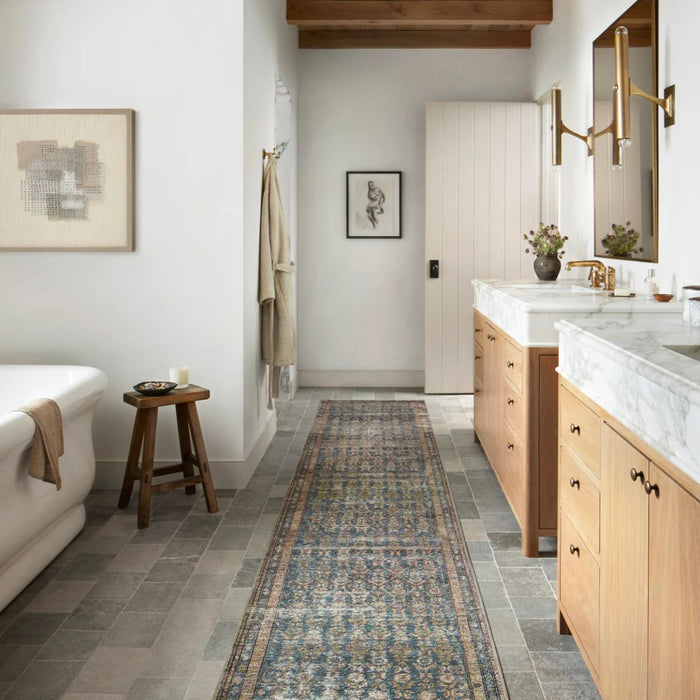 Loloi Billie Rug | Ocean/Brick