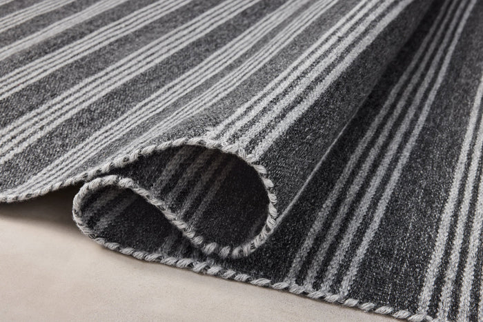 Loloi Charlie Indoor/Outdoor Rug | Charcoal/Grey