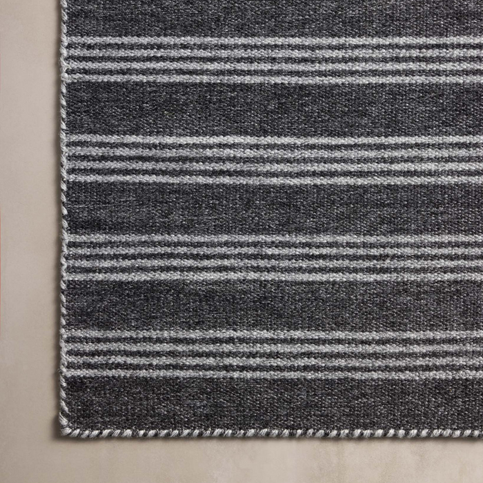 Loloi Charlie Indoor/Outdoor Rug | Charcoal/Grey