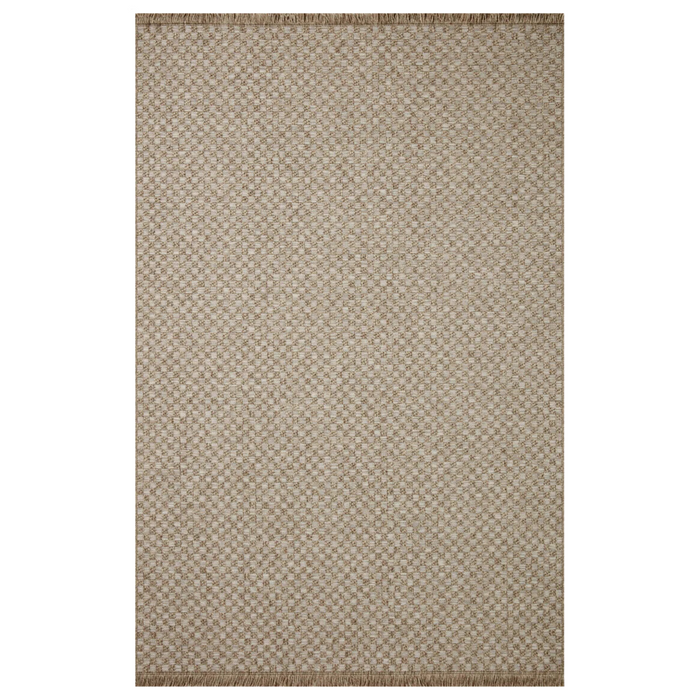 Loloi Dawn Indoor/Outdoor Rug | Natural Checkered
