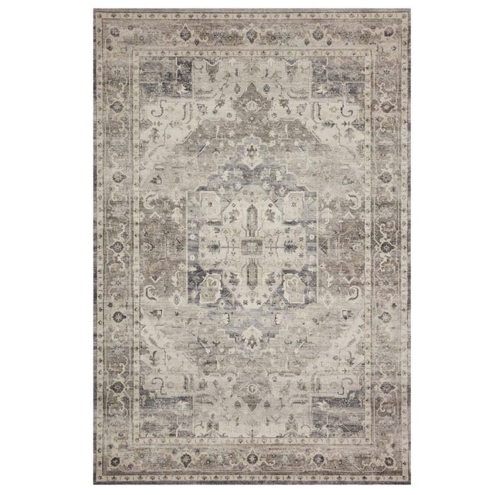 Loloi Hathaway Rug | Steel/Ivory
