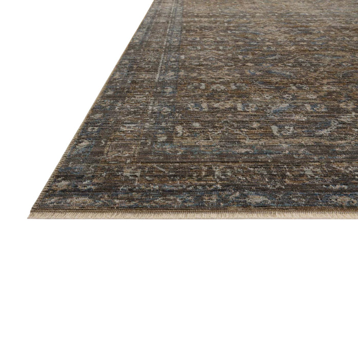 Loloi Heritage Rug | Lagoon/Tobacco