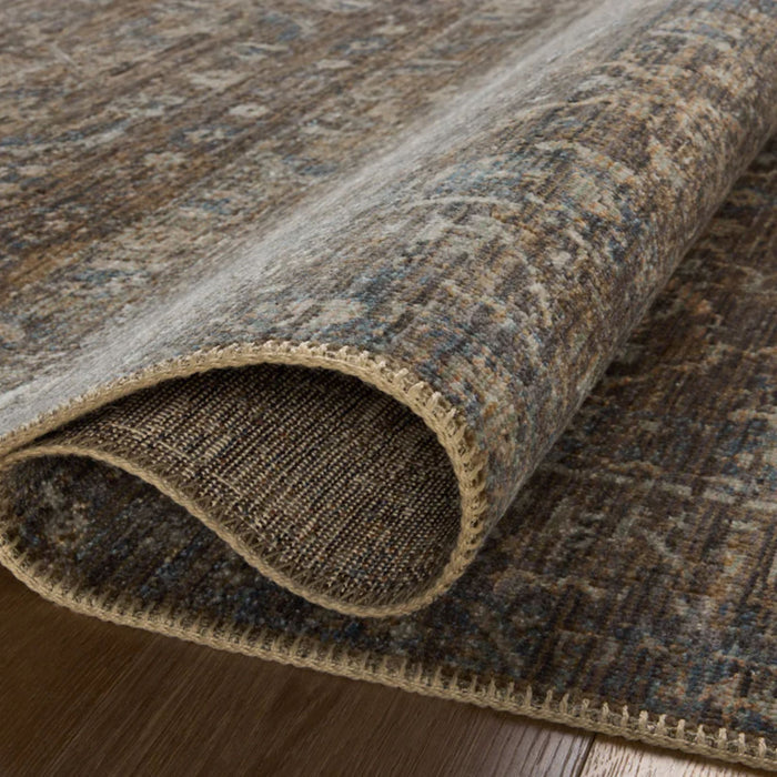 Loloi Heritage Rug | Lagoon/Tobacco