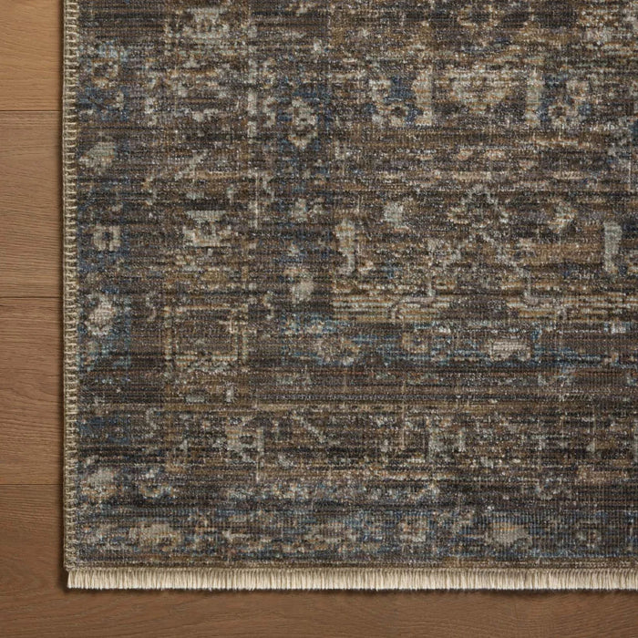 Loloi Heritage Rug | Lagoon/Tobacco