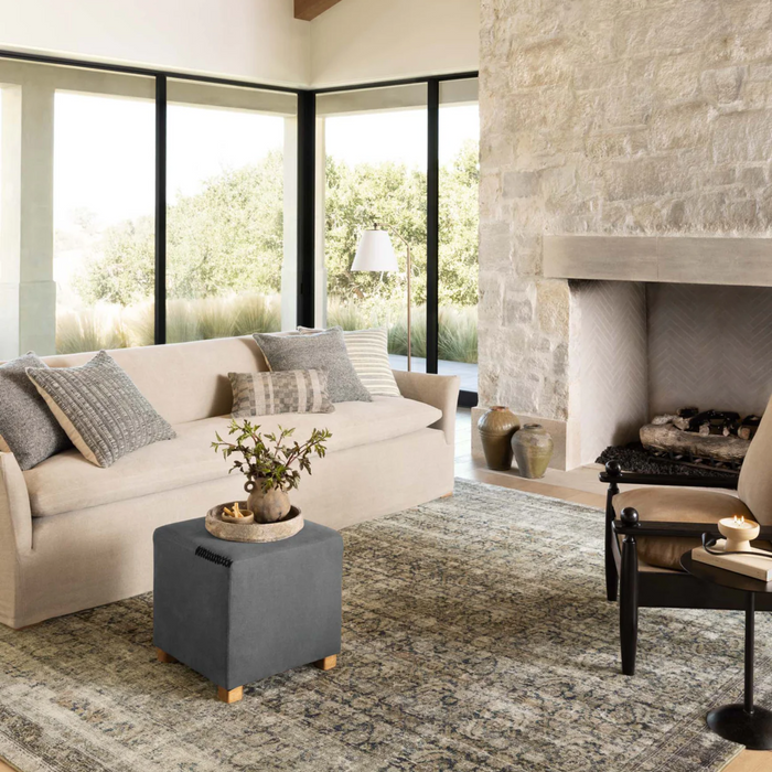 Loloi Morgan Rug | Navy/Sand