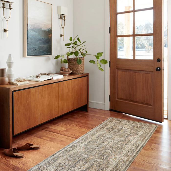 Loloi Rosemarie Rug | Sage/Blush