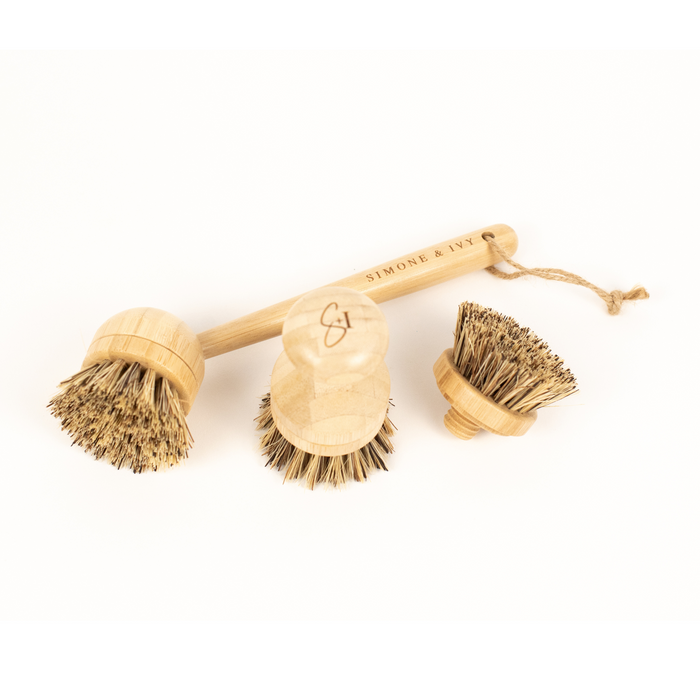 Long Handle Bamboo Scrub Brush