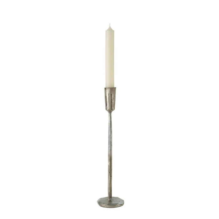 Luna Candlestick | Silver