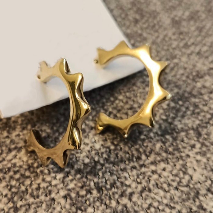 Malkia Hoop Earrings