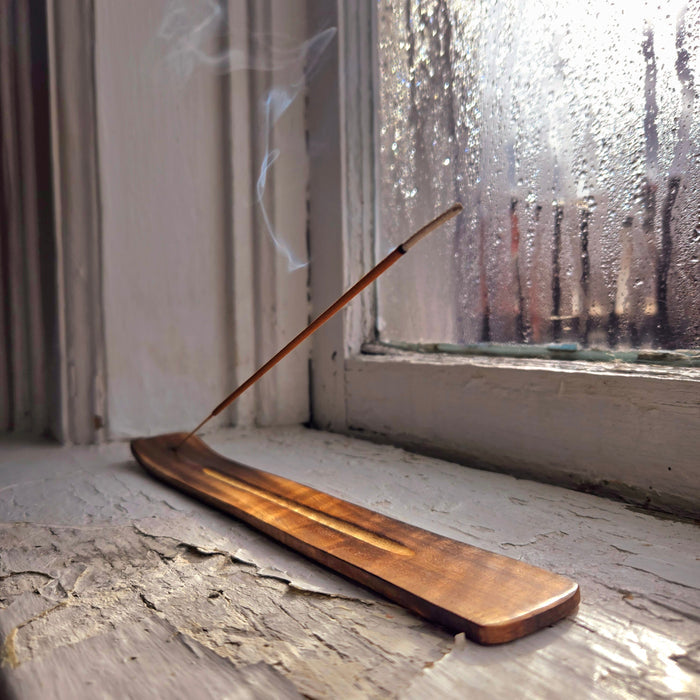 Mango Wood Stick Incense Burner