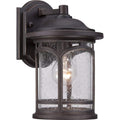 Palladian bronze wall sconce, by Quoizel, for hallway or living room