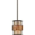 Renaissance copper pendant light, by Quoizel, for kitchen island or dining