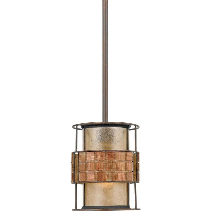 Renaissance copper pendant light, by Quoizel, for kitchen island or dining