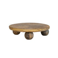Micah Wood Pedestal