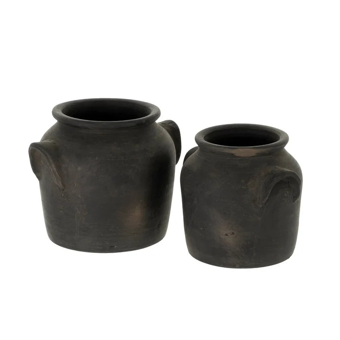 Milo Burnt Terracotta Urn