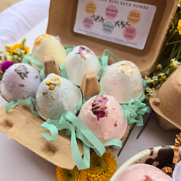 Mini Bath Bombs | Half Dozen Gift Box
