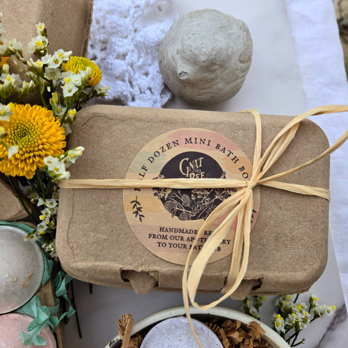 Mini Bath Bombs | Half Dozen Gift Box