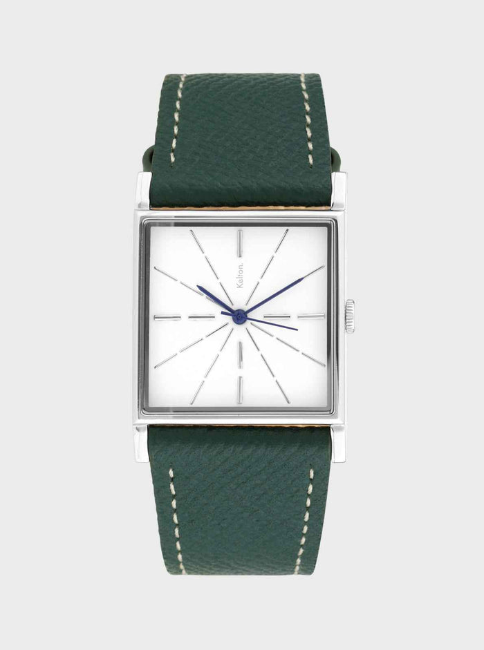 Montre Astre Argent Epsom green
