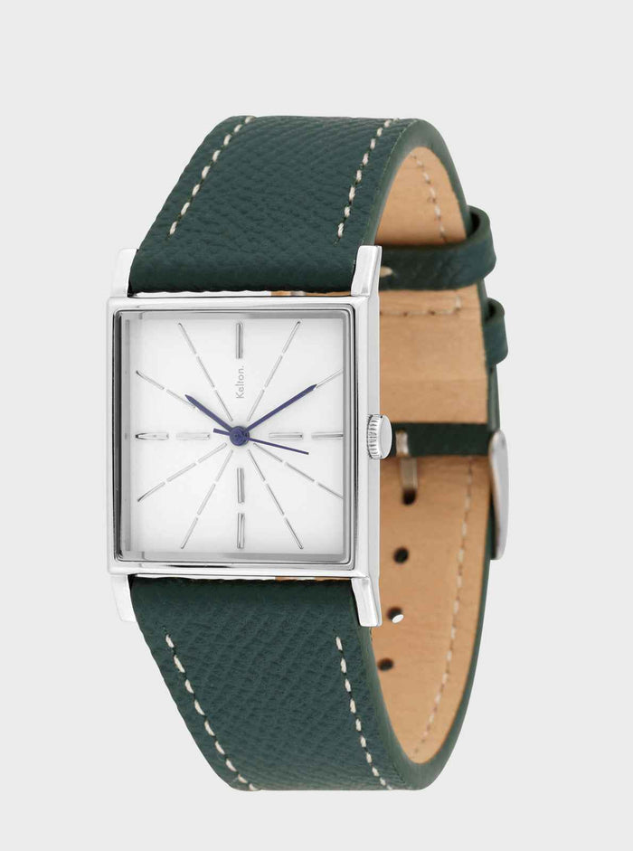 Montre Astre Argent Epsom green