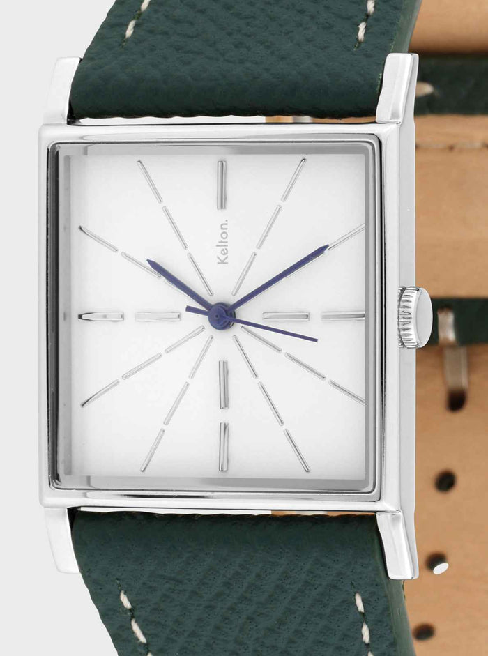 Montre Astre Argent Epsom green
