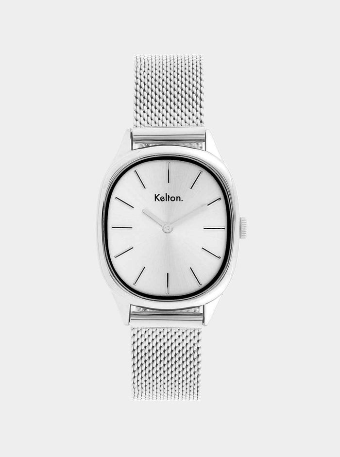 Montre Colorama Mesh Argent