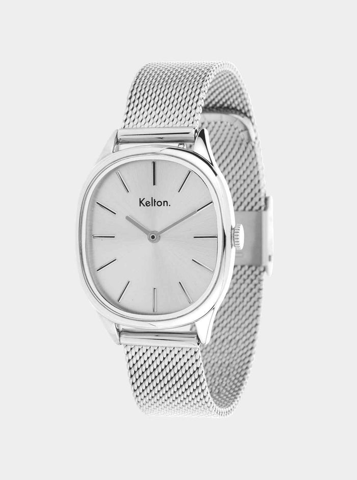 Montre Colorama Mesh Argent