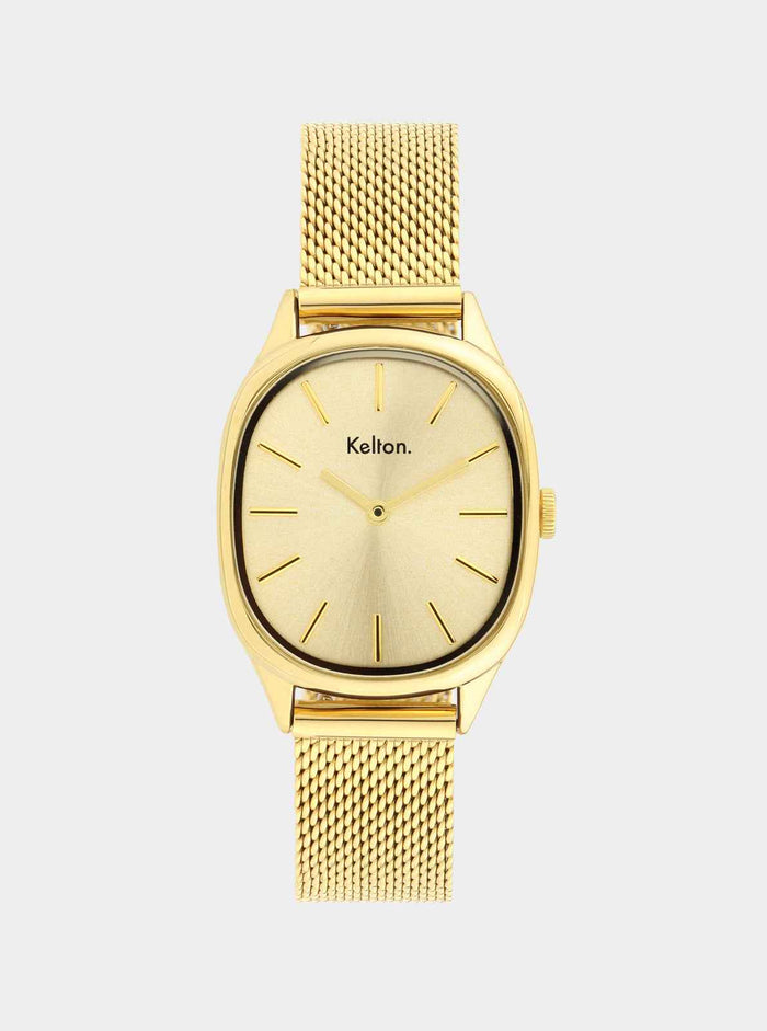 Montre Colorama Mesh Or