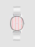 Montre Colorama Rayée Peau